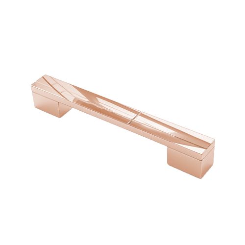 Puxador Santa Fé Cruzado 320mm Rosê Zen