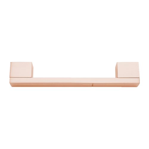 Puxador Santa Fé Cruzado 640mm Rosê Escovado Zen