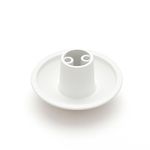Puxador Orion 80mm Branco Zen 45110_01