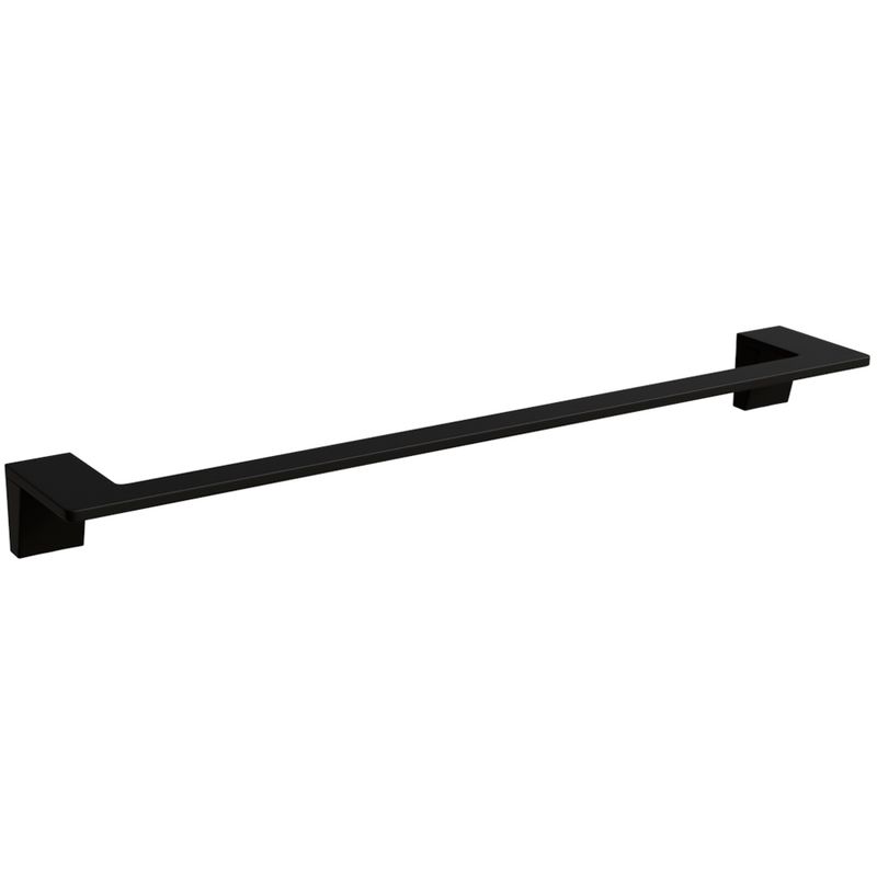 Porta Toalha Arsoli 450 mm Aco Inox 304 Preto Italy Line 82757_0