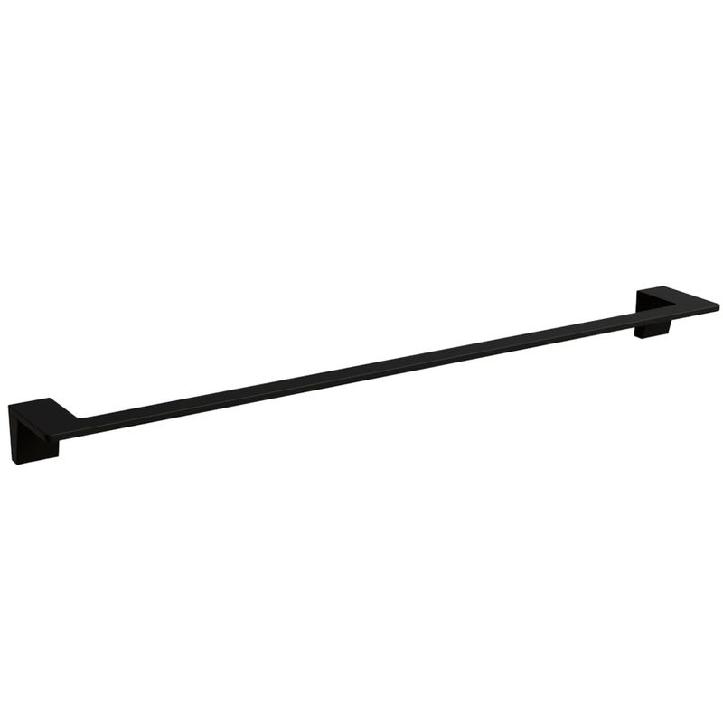 Porta Toalha Arsoli 600 mm Aco Inox 304 Preto Italy Line 82763_0
