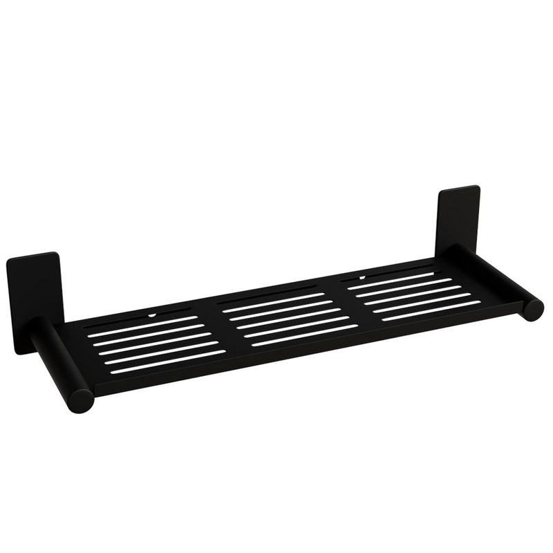 Porta Shampoo Delia 400 mm Aco Inox 304 Preto Italy Line 82744_0
