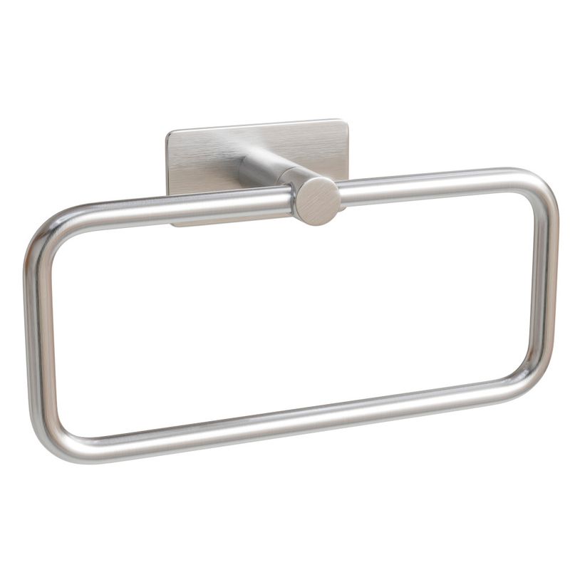 Porta Toalha Argola Delia Aco Inox 304 Escovado Italy Line 82747_0