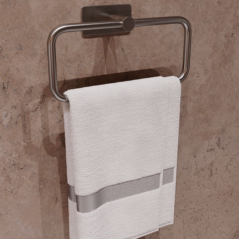Porta Toalha Argola Delia Aco Inox 304 Escovado Italy Line 82747_01