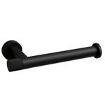 Papeleira Zigrinato Diverse 170 mm Aco Inox 304 Preto Italy Line 82733_0