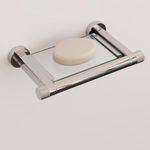 Porta Sabonete Zigrinato Diverse 128 mm Aco Inox 304 Polido Italy Line 82740_01