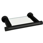 Porta Sabonete Zigrinato Diverse 128 mm Aco Inox 304 Preto Italy Line 82739_0