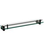 Porta Shampoo Zigrinato Diverse 500 mm Aco Inox 304 Preto Italy Line 82745_0