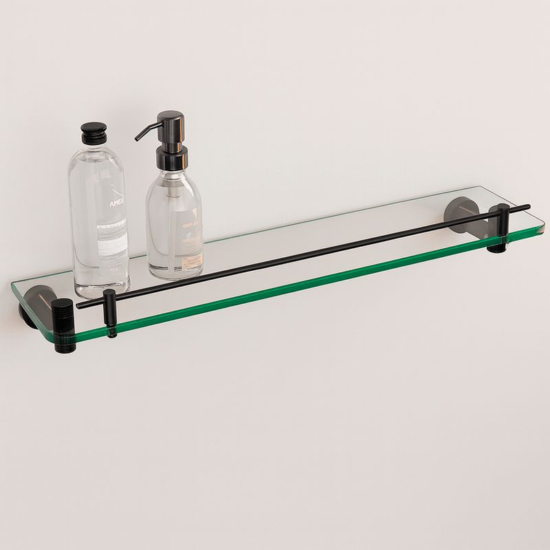 Porta Shampoo Zigrinato Diverse 500 mm Aco Inox 304 Preto Italy Line 82745_01