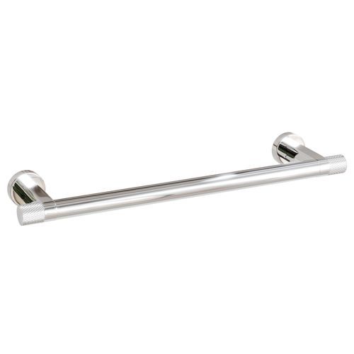 Porta Toalha Zigrinato Diverse 300 mm Aço Inox 304 Polido Italy Line
