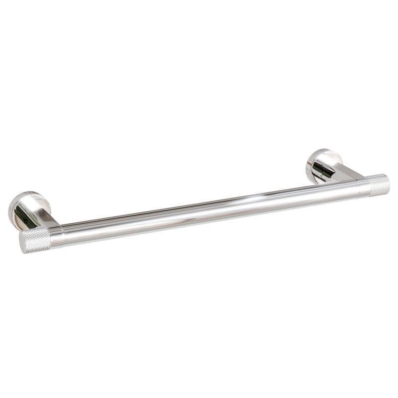 Porta Toalha Zigrinato Diverse 300 mm Aco Inox 304 Polido Italy Line 82756_0