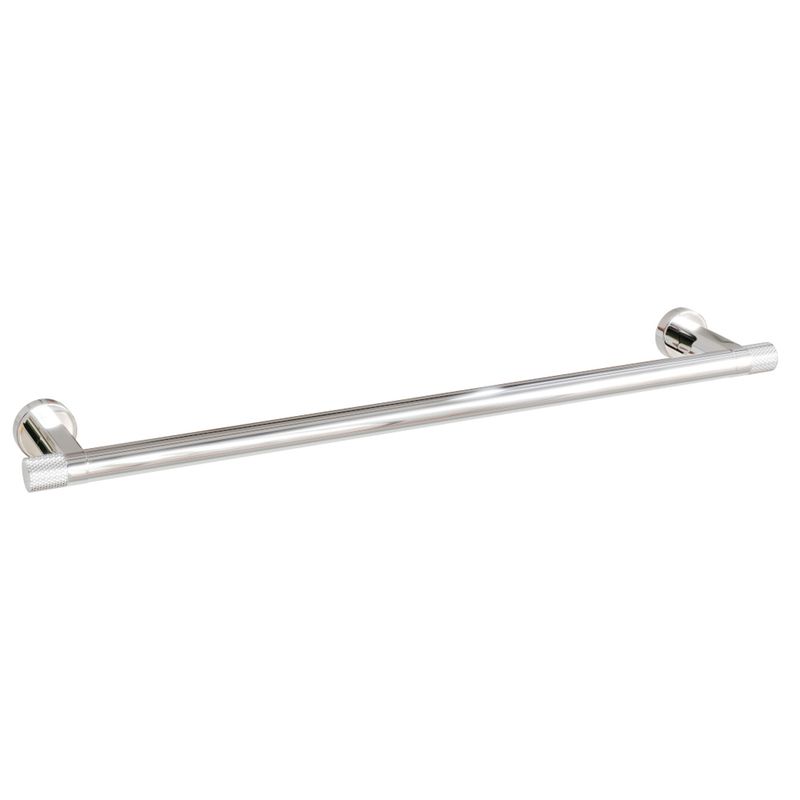 Porta Toalha Zigrinato Diverse 450 mm Aco Inox 304 Polido Italy Line 82762_0