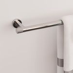 Porta Toalha Zigrinato Diverse Aco Inox 304 Polido Italy Line