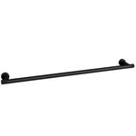 Porta Toalha Zigrinato Diverse 600 mm Aco Inox 304 Preto Italy Line 82765_0