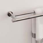 Porta Toalha Duplo Zigrinato Diverse 600 mm Aco Inox 304 Polido Italy Line 82749_01
