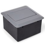 Caixa Pratik 128 de Sobrepor 3 Blocos R10 com 3 Tomadas Eletricas Qtmov 46304_01