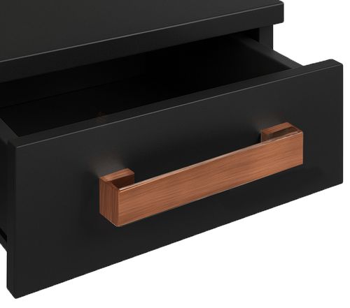 Puxador Metropolitan 544mm Vechio Cobre Zen