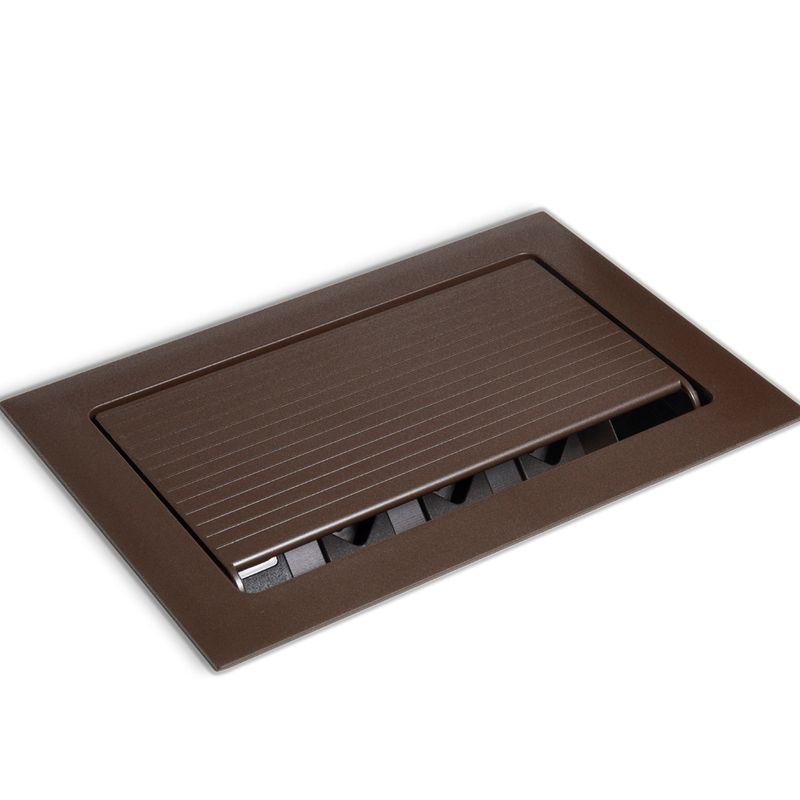 Caixa Pop 4 Blocos com 3 Tomadas 20A e Usb A e C Marrom Qtmov 82672_01