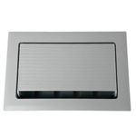 Caixa Pop 4 Blocos com 4 Tomadas 20A Cinza Qtmov 82674_02