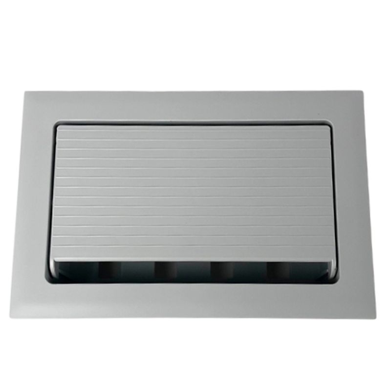 Caixa Pop 4 Blocos com 4 Tomadas 20A Cinza Qtmov 82674_02