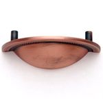 Puxador Concha Shell Vecchio Cobre Zen01