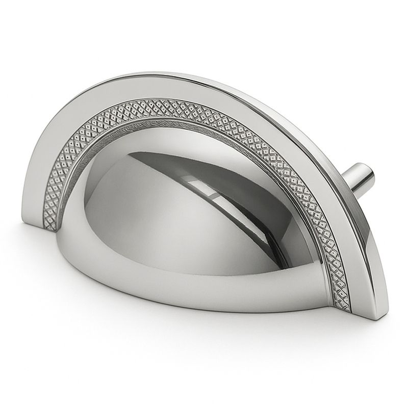 Puxador Concha Shell Cromado Zen