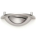 Puxador Concha Shell Cromado Zen01