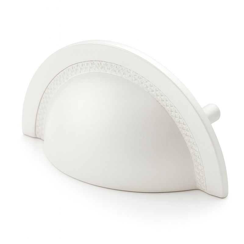 Puxador Concha Shell Branco Zen