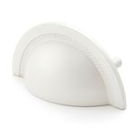 Puxador Concha Shell Branco Zen