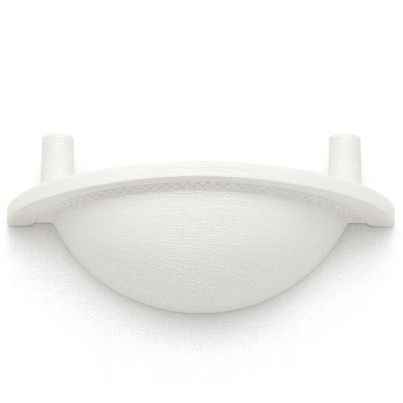 Puxador Concha Shell Branco Zen01