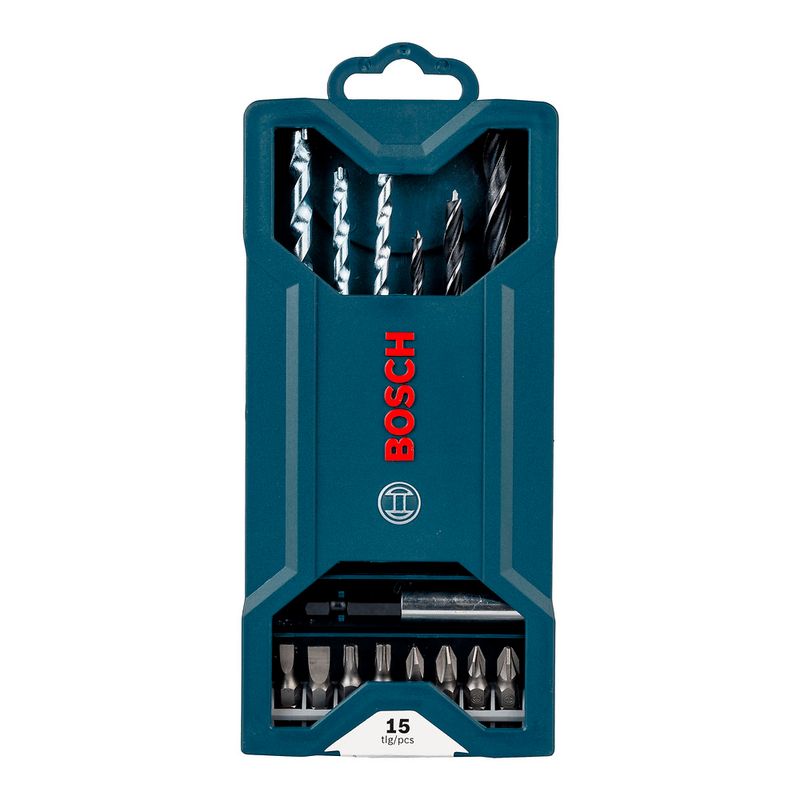 Jogo de Brocas X-line com 15 Pecas + Maleta Bosch 60760_0