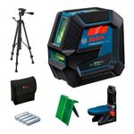 Nivel a Laser de Linhas Verdes 15 Metros com Pontos Gcl 2-50 G Bosch 62135_0