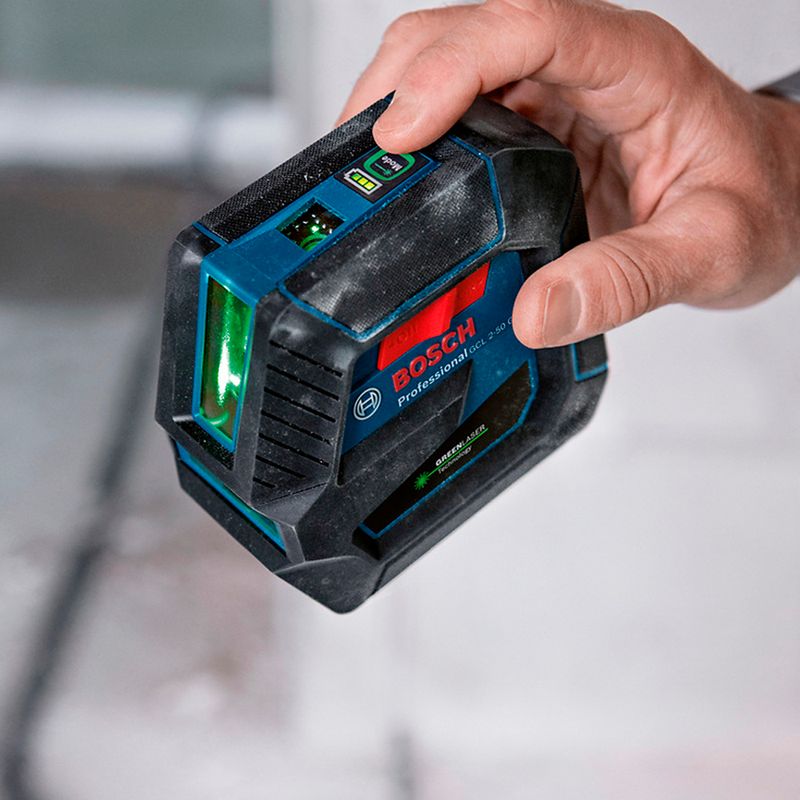Nivel a Laser de Linhas Verdes 15 Metros com Pontos Gcl 2-50 G Bosch 62135_08
