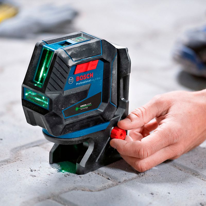 Nivel a Laser de Linhas Verdes 15 Metros com Pontos Gcl 2-50 G Bosch 62135_09
