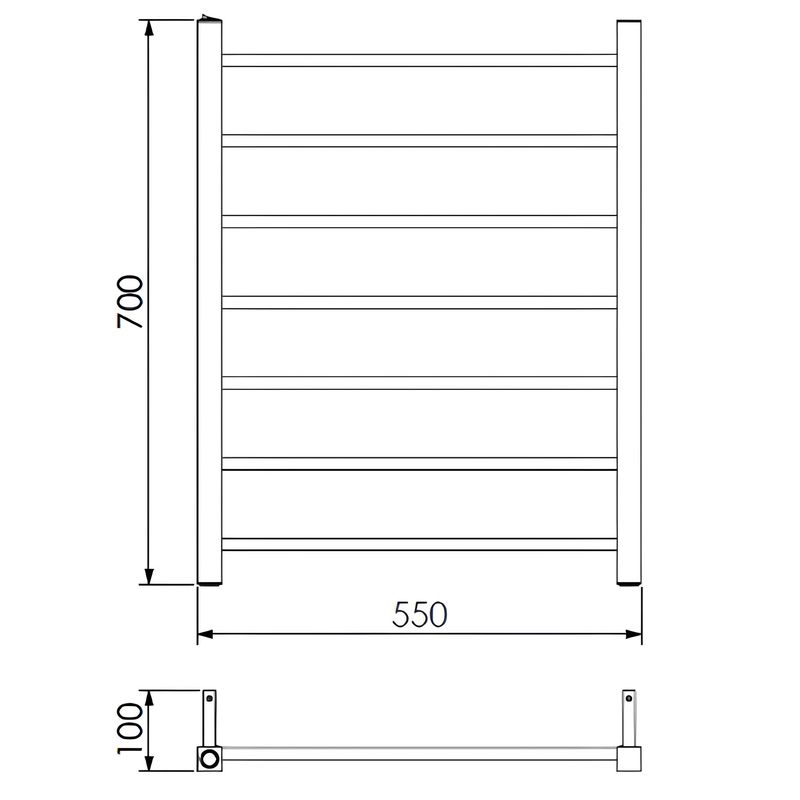 Toalheiro Termico Quada Grande Bivolt Ouro Metalworks 53747_01