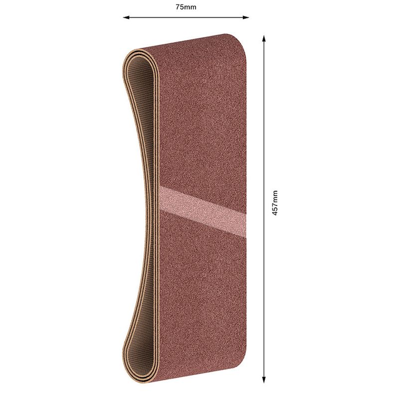 Jogo de Cintas de Lixa Best Wood Paint X440 75x457 Mm G60-80-100 Bosch 66123_02