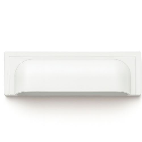 Puxador Plymouth 80mm Branco Zen