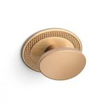 Puxador Beetle com Base Granado Dourado Matte Zen 46811_0
