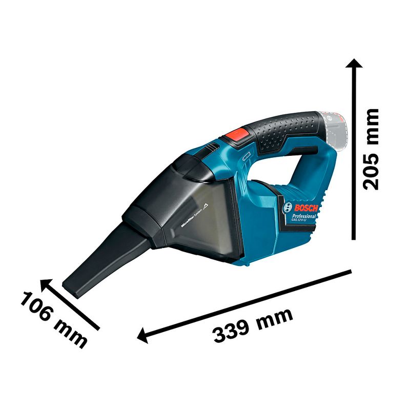 Aspirador de Po GAS 12V Professional Sem bateria Bosch 76439_01