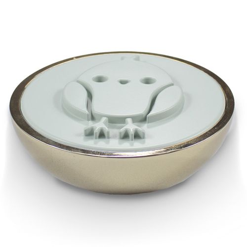 Puxador Infantil Pignatta Piupiu 62mm Gold / Menta Zen