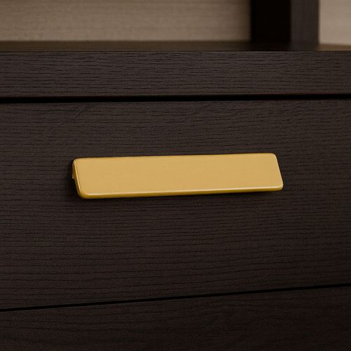 Puxador Traso 640mm Dourado Matte Zen