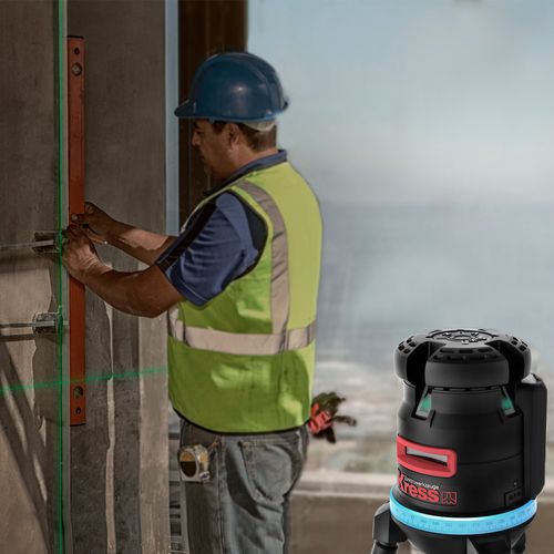 Nível a Laser 5 Linhas Verde Kress