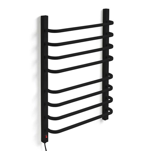 Toalheiro Térmico para 2 Toalhas 110V Fio Esquerdo Preto Flape