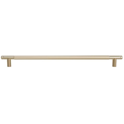 Puxador Zigrinato IL-1580 288mm Dourado Italy Line