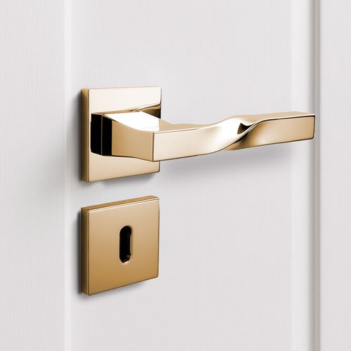 Maçaneta Narval Interna Quadrada Gold Zen