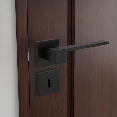 Maçaneta Interna Quadrado Preto Break Zen