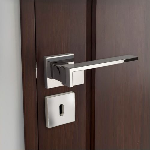 Maçaneta Interna Quadrado Cromado Break Zen