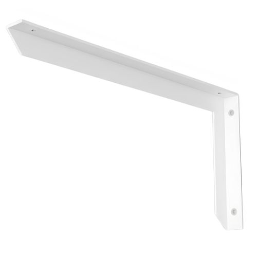Suporte de Prateleira L 15x30cm Branco Reforçado em Aço Bals