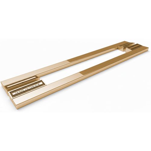 Puxador Minimalist Duplo 500mm Gold Zen