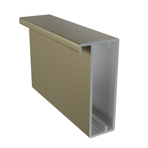 Perfil RM-060 3 Metros Champagne Claro Rometal